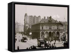 Herald Building, New York, N.Y.-null-Framed Stretched Canvas