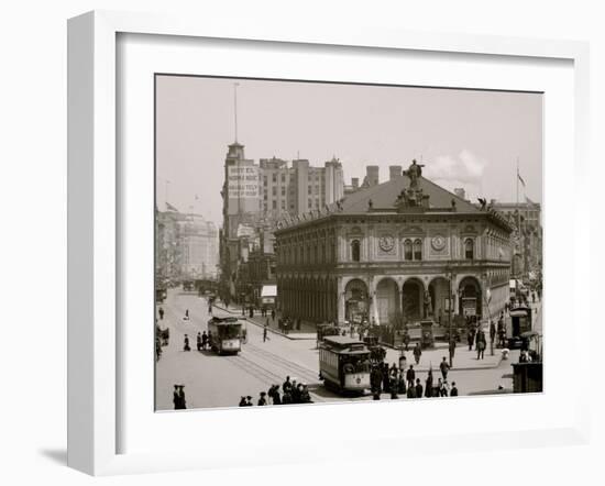 Herald Building, New York, N.Y.-null-Framed Photo