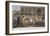 Herald Reading the Proclamation of Peace Outside the Royal Exchange, London 29 April, 1802-null-Framed Giclee Print