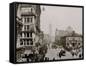 Herald Square, New York City-null-Framed Stretched Canvas