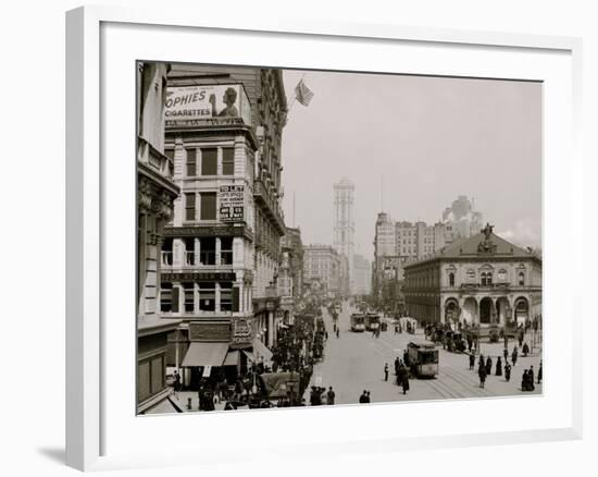 Herald Square, New York City-null-Framed Photo