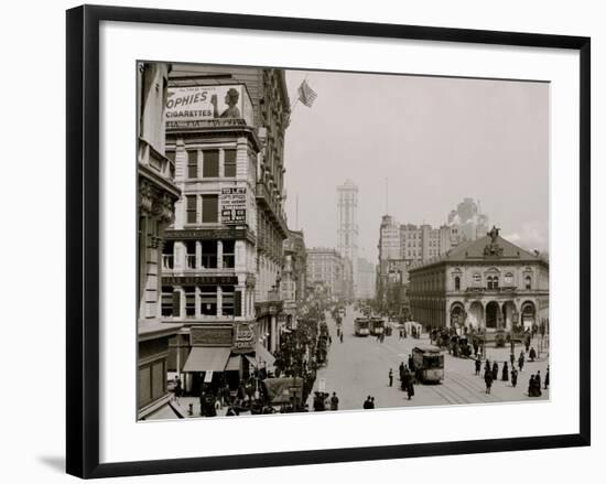 Herald Square, New York City-null-Framed Photo