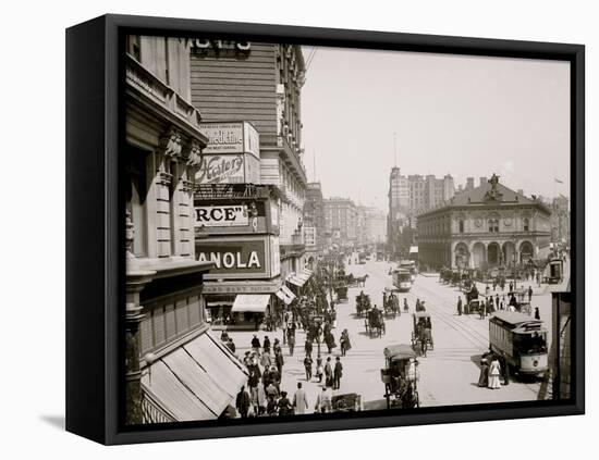 Herald Square, New York City-null-Framed Stretched Canvas