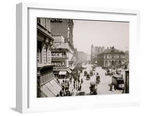 Herald Square, New York City-null-Framed Photo