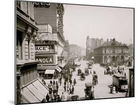 Herald Square, New York City-null-Mounted Photo