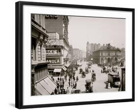 Herald Square, New York City-null-Framed Photo