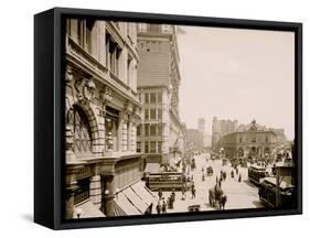 Herald Square, New York-null-Framed Stretched Canvas