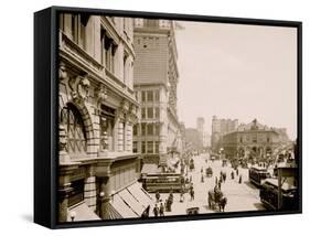 Herald Square, New York-null-Framed Stretched Canvas