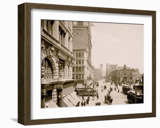 Herald Square, New York-null-Framed Photo