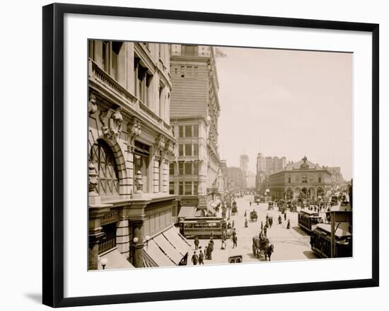 Herald Square, New York-null-Framed Photo