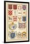 Heraldic Arms: Tenne and Sanguine-Hugh Clark-Framed Art Print