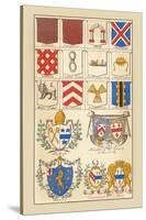 Heraldic Arms: Tenne and Sanguine-Hugh Clark-Stretched Canvas