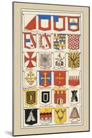 Heraldic Arms: Twemlow and Mascally-Hugh Clark-Mounted Art Print
