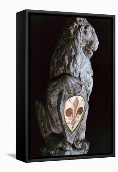 Heraldic Lion, 1420-Donatello-Framed Stretched Canvas