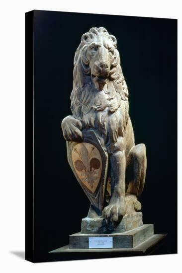 Heraldic Lion, 1420-Donatello-Stretched Canvas