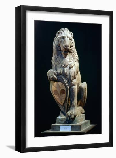 Heraldic Lion, 1420-Donatello-Framed Giclee Print