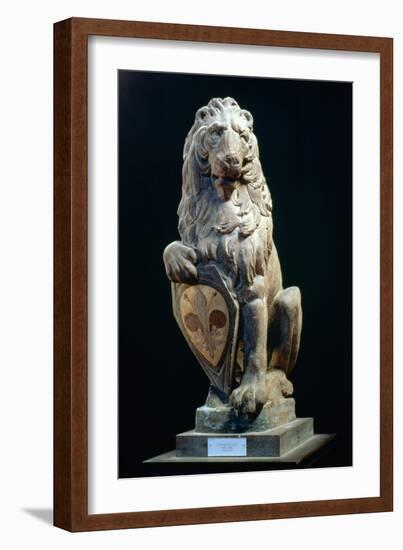 Heraldic Lion, 1420-Donatello-Framed Giclee Print