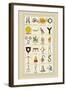 Heraldic Symbols: Breast Plate and Dolphin-Hugh Clark-Framed Art Print