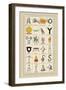 Heraldic Symbols: Breast Plate and Dolphin-Hugh Clark-Framed Premium Giclee Print