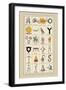 Heraldic Symbols: Breast Plate and Dolphin-Hugh Clark-Framed Premium Giclee Print