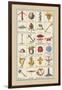 Heraldic Symbols: Crossbow and Escallop-Hugh Clark-Framed Art Print