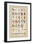 Heraldic Symbols: Shoveller and Seax-Hugh Clark-Framed Premium Giclee Print