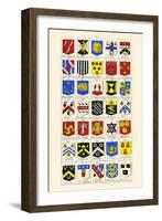 Heraldry - Blazonry-Hugh Clark-Framed Art Print