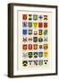 Heraldry - Blazonry-Hugh Clark-Framed Art Print