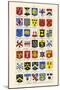 Heraldry - Blazonry-Hugh Clark-Mounted Art Print