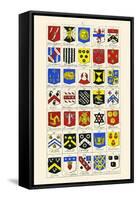 Heraldry - Blazonry-Hugh Clark-Framed Stretched Canvas