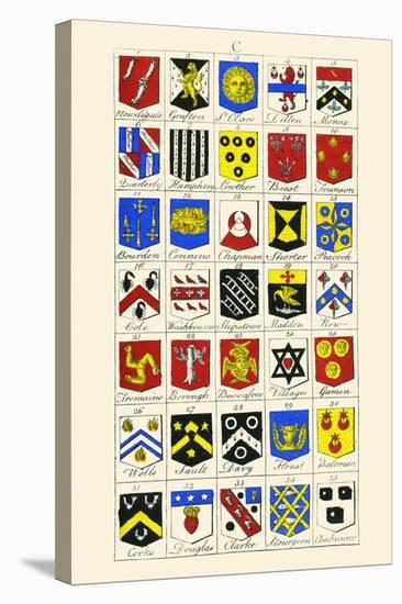 Heraldry - Blazonry-Hugh Clark-Stretched Canvas