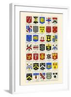 Heraldry - Blazonry-Hugh Clark-Framed Art Print