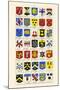 Heraldry - Blazonry-Hugh Clark-Mounted Art Print