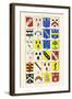 Heraldry - Blazonry-Hugh Clark-Framed Art Print