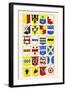 Heraldry - Blazonry-Hugh Clark-Framed Art Print