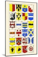 Heraldry - Blazonry-Hugh Clark-Mounted Art Print