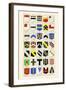 Heraldry - Blazonry-Hugh Clark-Framed Art Print