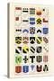 Heraldry - Blazonry-Hugh Clark-Stretched Canvas