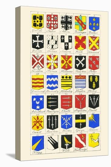Heraldry - Blazonry-Hugh Clark-Stretched Canvas