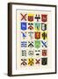 Heraldry - Blazonry-Hugh Clark-Framed Art Print