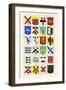 Heraldry - Blazonry-Hugh Clark-Framed Art Print