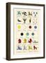 Heraldry - Charges-Hugh Clark-Framed Art Print