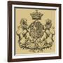 Heraldry I-Vision Studio-Framed Art Print