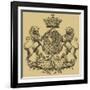 Heraldry I-Vision Studio-Framed Art Print