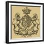 Heraldry I-Vision Studio-Framed Art Print