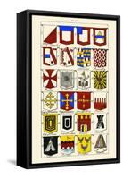 Heraldry-Hugh Clark-Framed Stretched Canvas