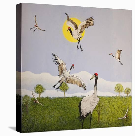 Heralds of Spring, 2016-Pat Scott-Stretched Canvas