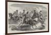 Herat Horsemen at Exercise-null-Framed Giclee Print