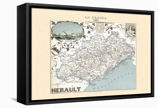 Herault-Alexandre Vuillemin-Framed Stretched Canvas