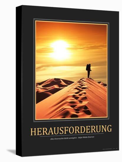 Herausforderung (German Translation)-null-Stretched Canvas